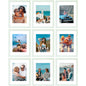 Vittanly 8x10 Picture Frames Set of 9 for Wall or Tabletop Display, Gold