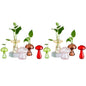 Glasseam Mushroom Plant Propagation Station, Small Glass Propagation Vases