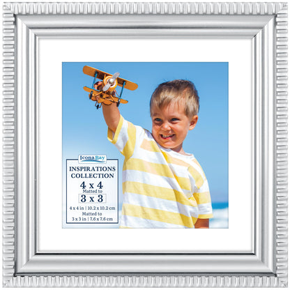 5x7 Gold Picture Frame, Contemporary, Inspirations, Wall or Table Top