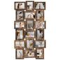 HELLO LAURA - 4x6 Picture Frame Collage Large Photo Collage Frame for Wall 18 Openings Picture Frames Photo Frame Collage Wall Decor for Living Room Bedroom - Rusted Gold