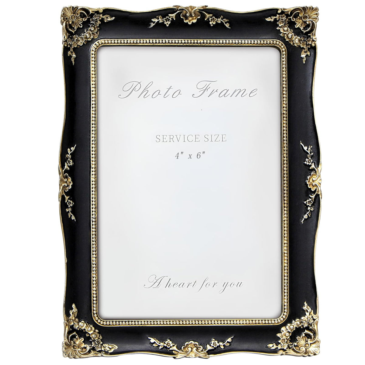 Vintage Picture Frame 8x10 Inch, Ornate Photo Frame (Green)