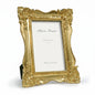 Cuspin 4x6 Vintage Picture Frame Gold Ornate Resin Arched Photo Frame