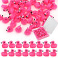 60Pcs Mini Resin Butterflies, Miniature Dollhouse Accessories Tiny Butterflies for Crafts, Mini Resin Animals Figurines for DIY Fairy Garden Dollhouse Micro Landscaping Decoration