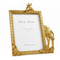 Cuspin 4x6 Vintage Picture Frame Gold Ornate Resin Arched Photo Frame