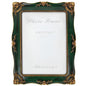 Vintage Picture Frame 8x10 Inch, Ornate Photo Frame (Green)