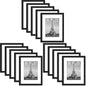 upsimples 11x14 Picture Frame, Gallery Wall Frames Set of 5, Gold