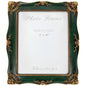 Vintage Picture Frame 8x10 Inch, Ornate Photo Frame (Green)