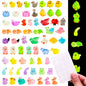 52 Pcs Mini Resin Animal Figurines for Fairy Garden Decor