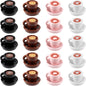 40PCS Resin Mini Coffee Cups Miniature Mug Cup 4 Styles