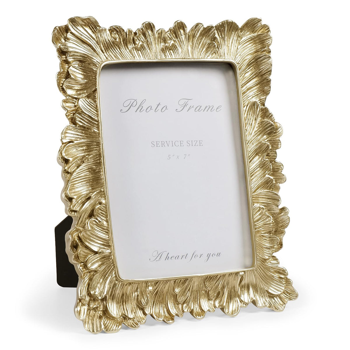 Cuspin 4x6 Vintage Picture Frame Gold Ornate Resin Arched Photo Frame