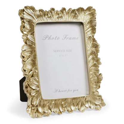 Cuspin 4x6 Vintage Picture Frame Gold Ornate Resin Arched Photo Frame