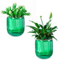 Melphoe Self Watering Pots for Indoor Plants Planter, 4.3 Inch 2 Pack Planters Self Watering Plant Pots for Flower, Houseplants, Succulent, African Violets and Cactus with Drainage