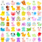 ywevyezc 42 Pcs Mini Resin Animals 42 Styles Resin Animals Figurines Bulk for Micro Garden Hide Accessories Crafts Decor