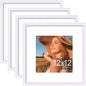 Vittanly 8x10 Picture Frames Set of 4, for Wall or Tabletop, Pale Pink