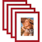 Vittanly 8x10 Picture Frames Set of 4, for Wall or Tabletop, Pale Pink