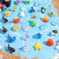 Prudiut 60 Pcs Mini Resin Animal Figures 60 Styles for Fairy Garden Decor