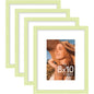 Vittanly 8x10 Picture Frames Set of 4, for Wall or Tabletop, Pale Pink