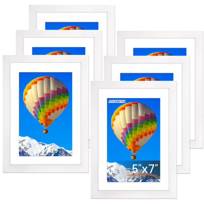 FIXSMITH 10 Pack Picture Frames Collage Wall Decor for Mounting or Tabletop Display, Gallery Wall Frame Set with Two 8x10 Black Frames, Four 5x7 Frames and Four 4x6 Frames, Multi-Pack Photo Frame Set