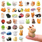 Zerobe 40Pcs Mini Forest Animal Figurines: Resin Fairy Garden Accessories