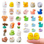 Zerobe 40Pcs Mini Forest Animal Figurines: Resin Fairy Garden Accessories