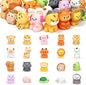 20 Pcs Mini Resin Animals Figures Decor, Fairy Garden Kit Scene Accessories