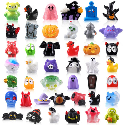 DIYDEC 40pcs Mini Resin Animal 40 Styles Tiny Resin Animals Miniature Little Small Animal Figures Bulk for Micro Fairy Garden Landscape Accessories Dollhouse Hide Crafts Decor Aquarium Toys