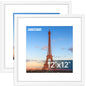 FIXSMITH 10 Pack Picture Frames Collage Wall Decor for Mounting or Tabletop Display, Gallery Wall Frame Set with Two 8x10 Black Frames, Four 5x7 Frames and Four 4x6 Frames, Multi-Pack Photo Frame Set