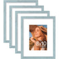 Vittanly 8x10 Picture Frames Set of 4, for Wall or Tabletop, Pale Pink