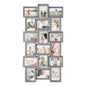 HELLO LAURA - 4x6 Picture Frame Collage Large Photo Collage Frame for Wall 18 Openings Picture Frames Photo Frame Collage Wall Decor for Living Room Bedroom - Rusted Gold