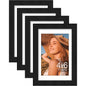 Vittanly 8x10 Picture Frames Set of 4, for Wall or Tabletop, Pale Pink