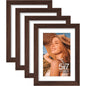 Vittanly 8x10 Picture Frames Set of 4, for Wall or Tabletop, Pale Pink