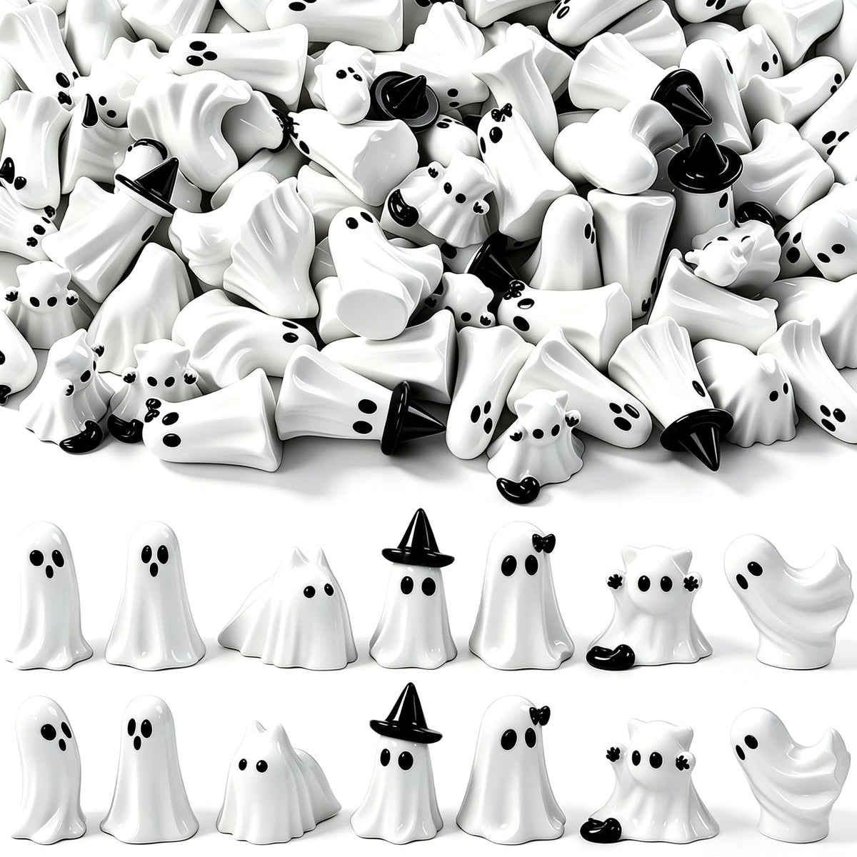 DIYDEC 40pcs Mini Resin Animal 40 Styles Tiny Resin Animals Miniature Little Small Animal Figures Bulk for Micro Fairy Garden Landscape Accessories Dollhouse Hide Crafts Decor Aquarium Toys