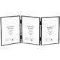 Gold 8x10'' Floating Frame Set of 2,For Photo Sizes( 5x7'',6x8'',7x9''),Beautiful Metal Beaded Edge Frames Adjustable Tabletop/Shelf Photo Frame,Classy Gift Choice for Wedding