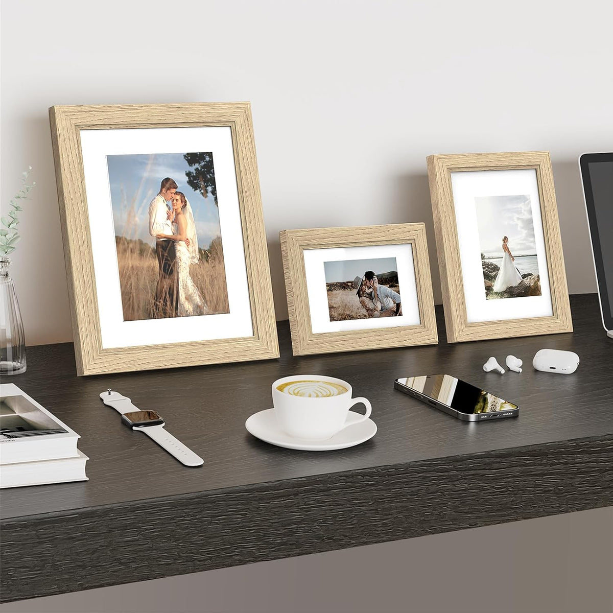 Povrgive Picture Frames Collage Wall Decor, Gallery Wall Frame Set of 10