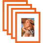 Vittanly 8x10 Picture Frames Set of 4, for Wall or Tabletop, Pale Pink