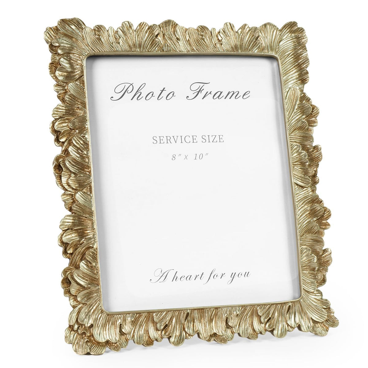 Cuspin 4x6 Vintage Picture Frame Gold Ornate Resin Arched Photo Frame
