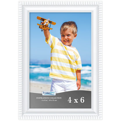 5x7 Gold Picture Frame, Contemporary, Inspirations, Wall or Table Top