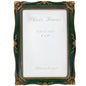 Vintage Picture Frame 8x10 Inch, Ornate Photo Frame (Green)
