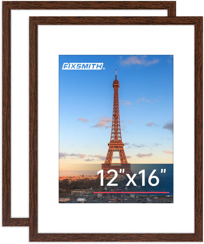 FIXSMITH 10 Pack Picture Frames Collage Wall Decor for Mounting or Tabletop Display, Gallery Wall Frame Set with Two 8x10 Black Frames, Four 5x7 Frames and Four 4x6 Frames, Multi-Pack Photo Frame Set
