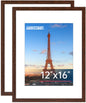 FIXSMITH 10 Pack Picture Frames Collage Wall Decor for Mounting or Tabletop Display, Gallery Wall Frame Set with Two 8x10 Black Frames, Four 5x7 Frames and Four 4x6 Frames, Multi-Pack Photo Frame Set