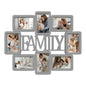Jerry & Maggie Family Photo Frame 22x17, PVC Picture Frames Collage Wall Decor 9 Opening Wall Hanging For 6x4 Photos 8 Pack, No-Assembly 3D Design Waterproof Memorial Keepsake, Ashes