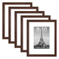 upsimples 11x14 Picture Frame, Gallery Wall Frames Set of 5, Gold