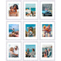 Vittanly 8x10 Picture Frames Set of 9 for Wall or Tabletop Display, Gold
