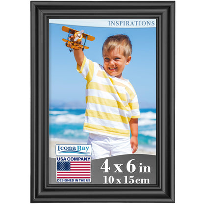 5x7 Gold Picture Frame, Contemporary, Inspirations, Wall or Table Top