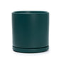 D'vine Dev 3.5 Inch Ceramic Planter Pot, Teal, 94-O-A-9