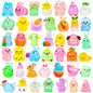 ywevyezc 42 Pcs Mini Resin Animals 42 Styles Resin Animals Figurines Bulk for Micro Garden Hide Accessories Crafts Decor