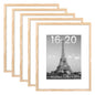 upsimples 11x14 Picture Frame, Gallery Wall Frames Set of 5, Gold
