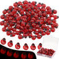 60Pcs Mini Resin Butterflies, Miniature Dollhouse Accessories Tiny Butterflies for Crafts, Mini Resin Animals Figurines for DIY Fairy Garden Dollhouse Micro Landscaping Decoration