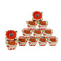 BUZZY Seeds Daydream Grow Kit 12-Pack, Terracotta Pots, Assorted Flowers