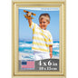 5x7 Gold Picture Frame, Contemporary, Inspirations, Wall or Table Top